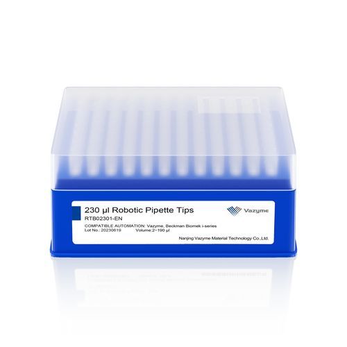 Sterile pipette tip - RTB02301 - Vazyme - filter / transparent / for robots