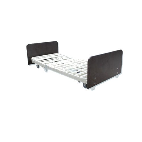Home care bed - MBE-3CX-F - jia mei medical products co.,ltd - electric / height-adjustable / ultra-low