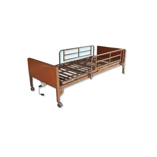 Home care bed - MBM-1XE - jia mei medical products co.,ltd - manual / fixed-height / tilting