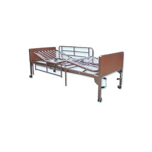 Home care bed - MBM-2XE-F - jia mei medical products co.,ltd - manual / fixed-height / tilting