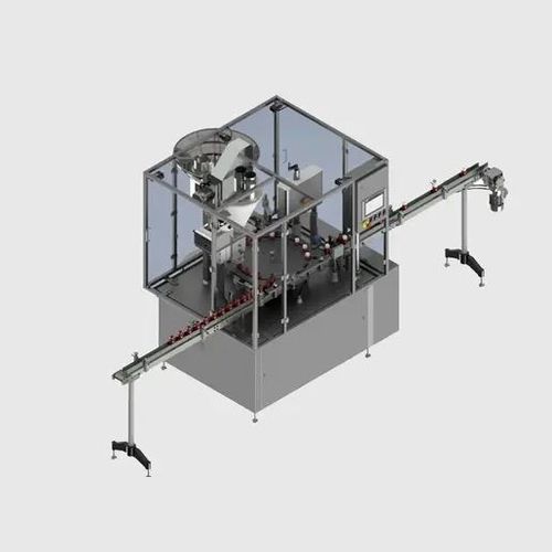 Filling and capping machine for the pharmaceutical industry - POWDERLINE - Albertina Machinery - rotating