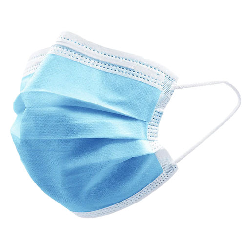 Type II surgical mask - PREMIUM PM 7300 - MHY-ALM Medical Tekstil - adult / box of 50 / blue