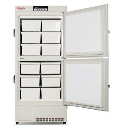 Laboratory freezer - MDF-U549VH - Alphavita - medical / upright / 2 doors