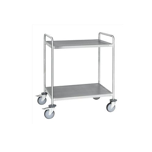 Hospital trolley - KM60350MRM - Kongamek - for general purposes / transport / stainless steel