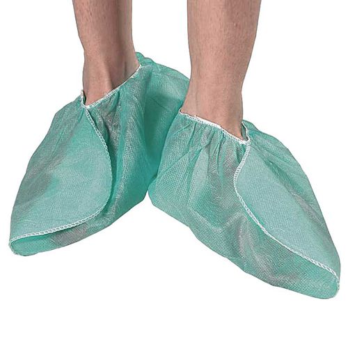 Nonwoven medical shoe cover 7023 FRim disposable