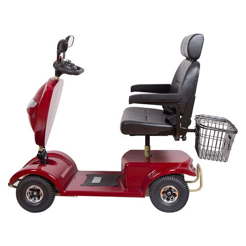 Electric mobility scooter - Jiangsu Xiaoyuan Medical Device - 4-wheel / two-seater / with basket