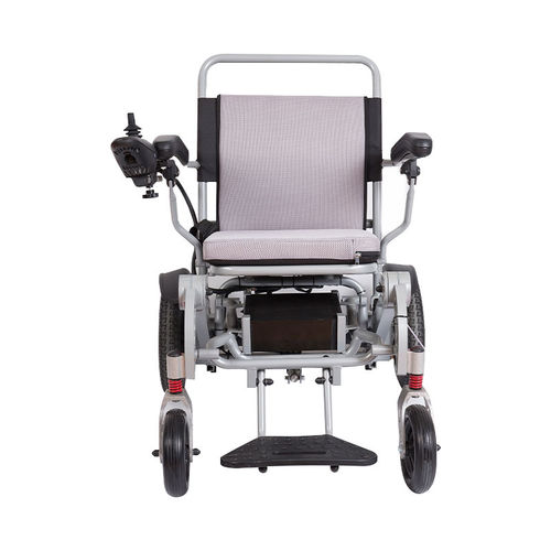 Electric wheelchair - Jiangsu Xiaoyuan Medical Device - outdoor / folding / with legrest
