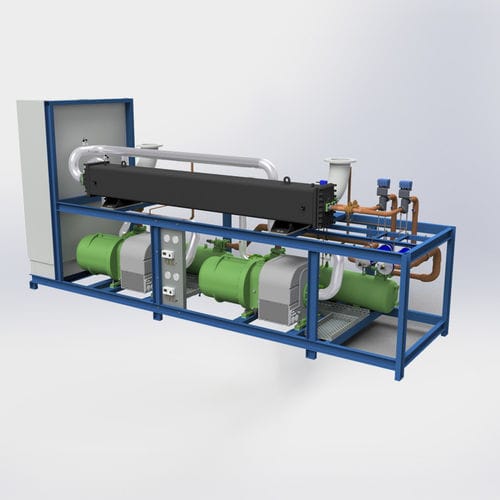 Floor-standing laboratory chiller - kws-I - technotrans systems GmbH - air-cooled / water-cooled
