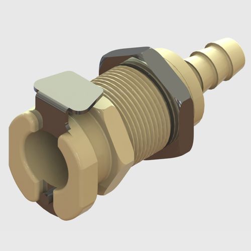 Medical coupling - E-Q-160535 - The West Group Ltd - polypropylene / brass