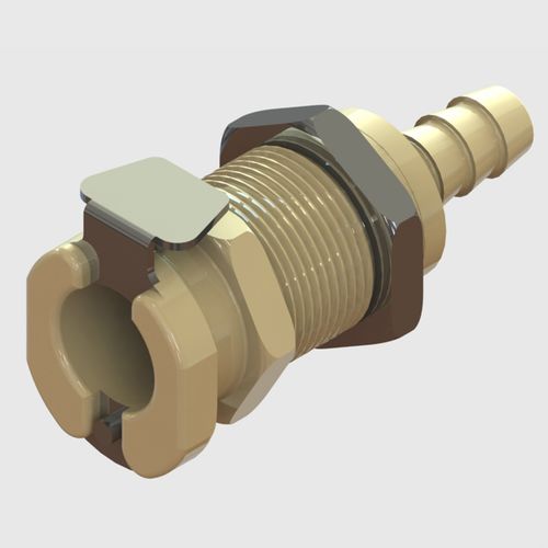 Medical coupling EQ160538 The West Group Ltd brass / stainless