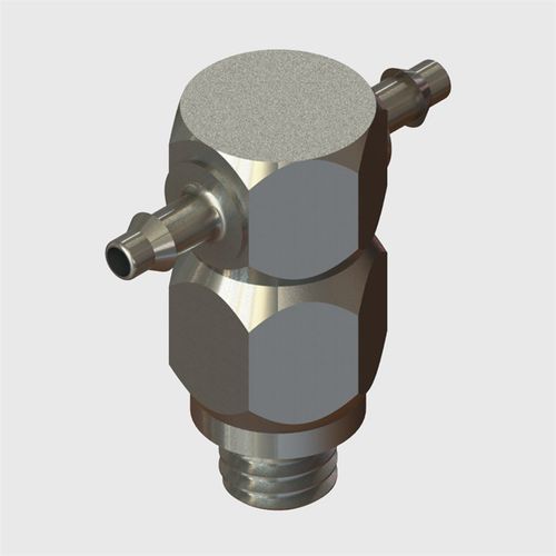 Male adapter - E-F-210453 - The West Group Ltd - for medical devices / brass / flexible