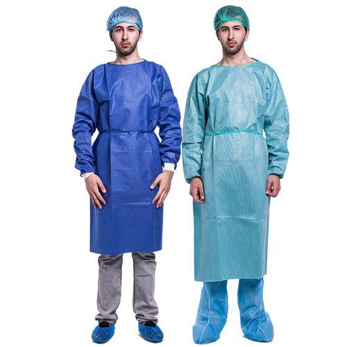 35 GSM Surgery Grown Non Sterile Reinforced SMS Non Woven Surgical Gowns  Waterproof Surgical Medical Disposable Isolation Gowns  China Isolation  Gown Surgical Gown  MadeinChinacom