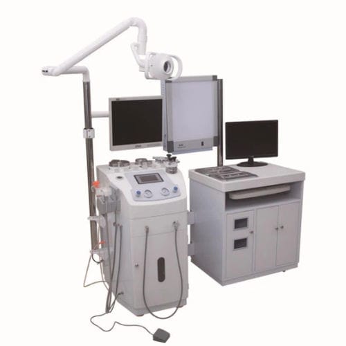 ENT workstation - GC704 - Hubei CFULL Medical Technology - with light / with monitor
