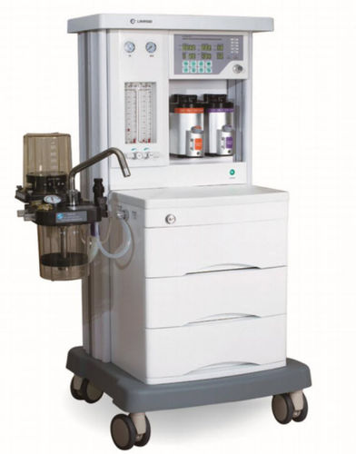 Trolley-mounted anesthesia workstation - LJM9500       - Hubei CFULL Medical Technology - with electronic gas mixer