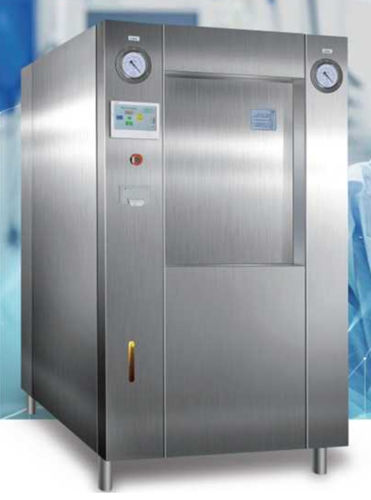 Steam medical sterilizer - HX-75X70BID-12P - Jiangsu Huaxi Medical Equipment - floor-standing / vertical / front-loading