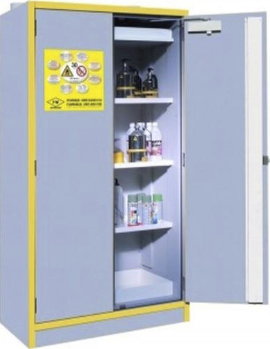 Security cabinet - AVPI series - LABTECH Solution - for flammable products / with shelf / with door