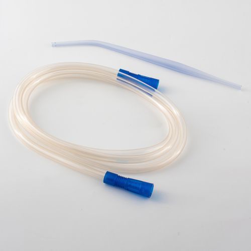 Dental suction cannula - Suzhou New District Mingji Polymer Medical Equipment Co., Ltd. - right-angled / disposable