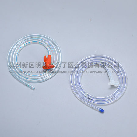 PVC enteral feeding set - Suzhou New District Mingji Polymer Medical Equipment Co., Ltd. - silicone