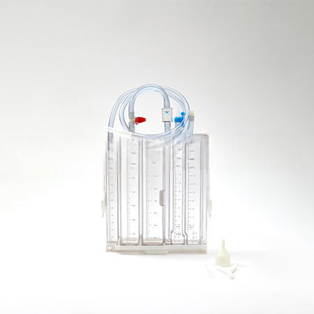 Pleural drainage set - AL-SPL01-1200 - Suzhou New District Mingji Polymer Medical Equipment Co., Ltd. - polyvinyl chloride / PVC