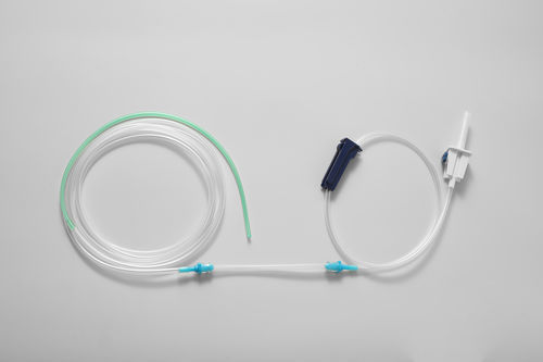 Dental implant irrigation tubing - universal  - Suzhou New District Mingji Polymer Medical Equipment Co., Ltd. - straight / transparent / multilayer