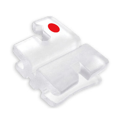 Ceramic orthodontic bracket - Amora  - Innovative Material and Devices, Inc. - twin