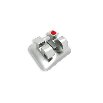 Metal orthodontic bracket - Ophro  - Innovative Material and Devices, Inc. - twin