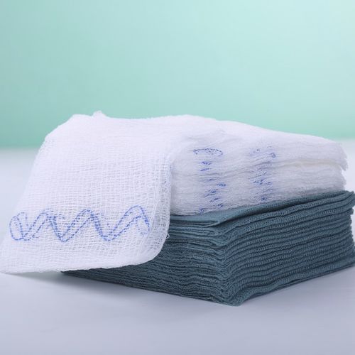 Cotton gauze compress - Allmed Medical Products - sterile