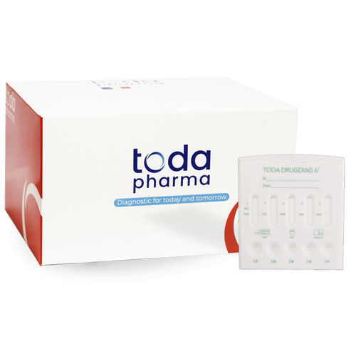 Drug detection test kit - DRUGDIAG 6® - TODA PHARMA - for drugs / urine / immunochromatographic