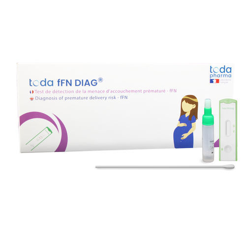 Gynecology test kit - 1053-10 - TODA PHARMA - fibronectin / vaginal secretions / immunochromatographic