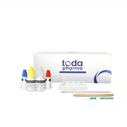 Infectious disease test kit - 1062 - TODA PHARMA - sodium / nitrate / Streptococcus A