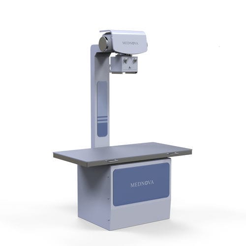 Digital veterinary X-ray system - MNF-200 - Mednova Medical - with table