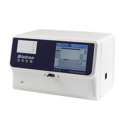 Automatic immunoassay analyzer - DFIA200 - Guangzhou Biotron Technology Co.,Ltd - for clinical diagnostic / for immunofluorescence assays / benchtop