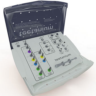 Dental implant surgery instrument kit - Teetanium ®  - Medibrex - sterile