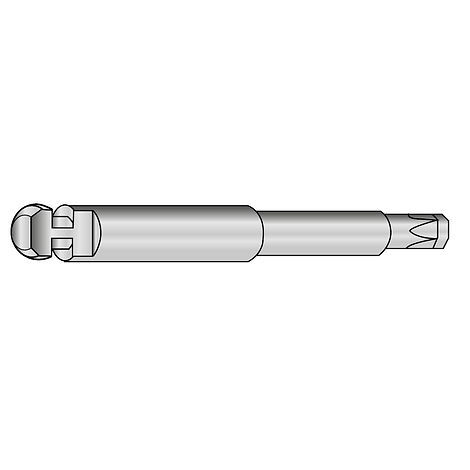 Implant abutment dental screwdriver - Teetanium ®  - Medibrex - for handpieces / hexagonal / wireless