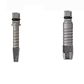 Dental implantology pin - Teetanium ®  - Medibrex - titanium / straight