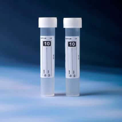 Laboratory collection tube - IBCS-100 - Medibrex - cylindrical / blood / with screw cap