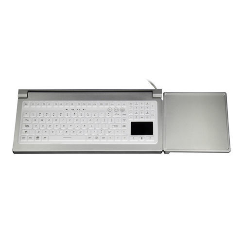 Medical keyboard with touchpad - ATM-ORK05 - Shezhen AITmon Technology Co,.Ltd - USB / backlit / antibacterial
