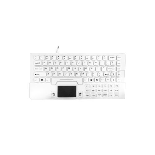 Medical keyboard with touchpad - ATM-SK404T - Shezhen AITmon Technology Co,.Ltd - with numeric keypad / silicone / washable