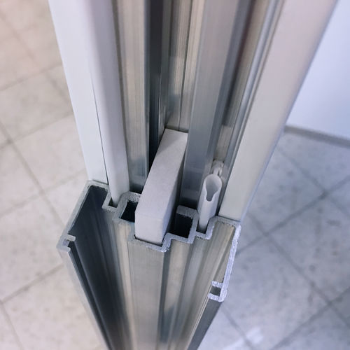 Sliding panel - 102.01 - FORCLEAN - fixed / sandwich / acoustic