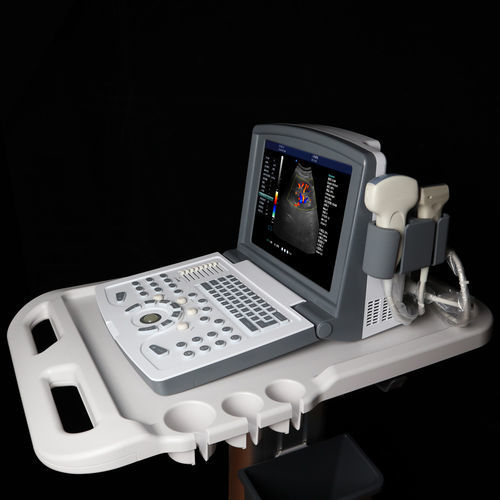 Portable, with trolley ultrasound system - MDK-680 - Mianyang United Ultrasound Electronics - for multipurpose ultrasound imaging / B/W / color doppler