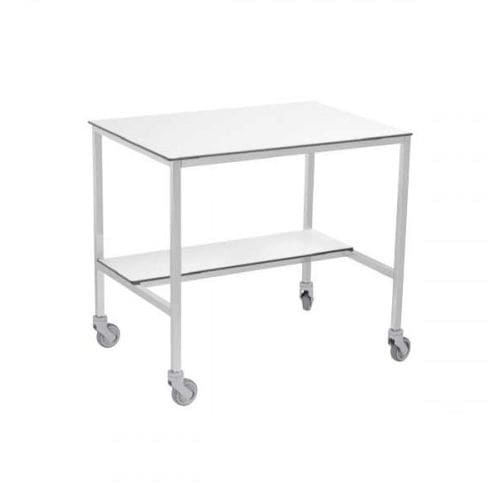 Rectangular table - 60.805010 - Mdose - mobile / stainless steel