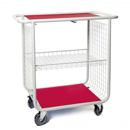 Medical trolley - 53402 - Mdose - for general purposes / changing / stainless steel
