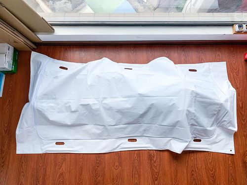 PVC body bag - Tianjin Guyufan Biological Technology - adult size / waterproof / heavy duty