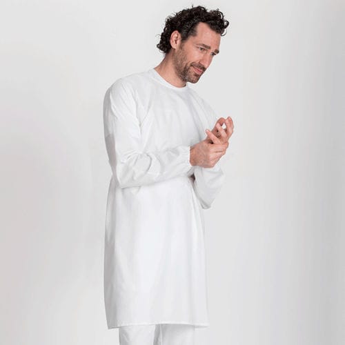 Men's surgical gown - BATM03 - Norvil - polyester / disposable / antimicrobial