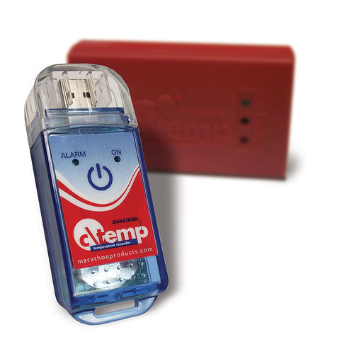 Temperature data-logger - ctemp-GEN2 - Marathon Products - for pharmaceutical products / for blood banks / USB