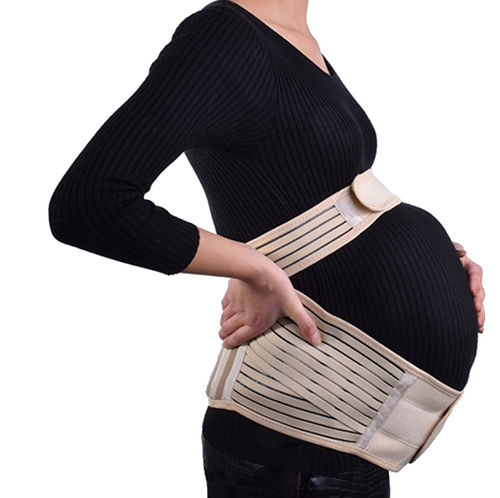 Abdominal support belt - E001  - Hebei OSKY Medical Instrument - for pregnant women / soft / beige