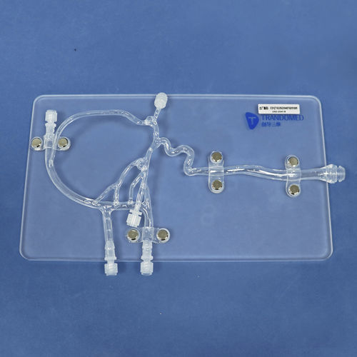 Intracranial anatomical model - Trando 3D Medical Technology - blood vessels / training / with aneurysm