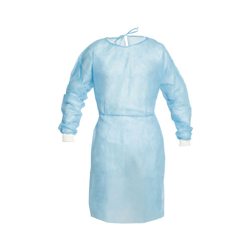 Unisex surgical gown - EuroMed - disposable / blue