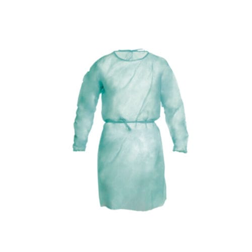 Unisex surgical gown - EuroMed - waterproof / green