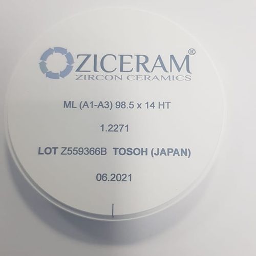 Zirconia dental material HT Zircon Ceramics for dental veneers